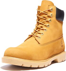 Timberland Men’s Premium 6-Inch Waterproof Boot – Color: Grey, Size: US 7