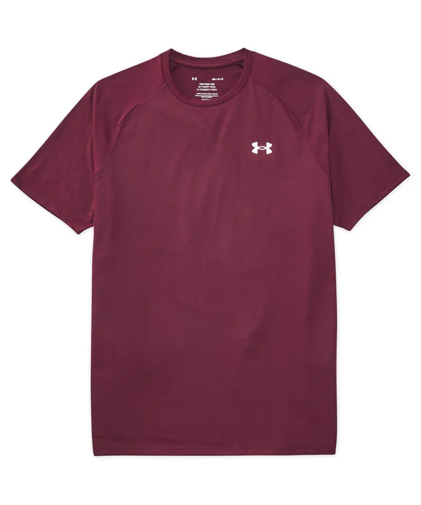 Under Armour Men’s Tech 2.0 Short-Sleeve T-Shirt – Color: Burgundy, Size: Large product image