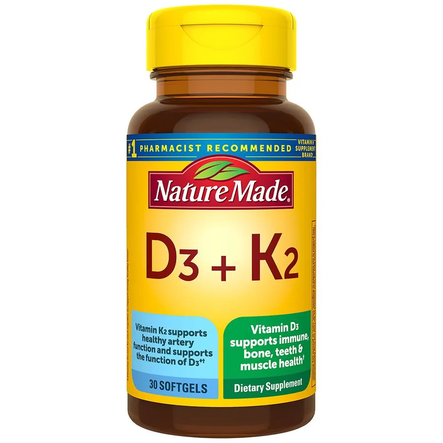 Vitamin D3 + K2 Supplement