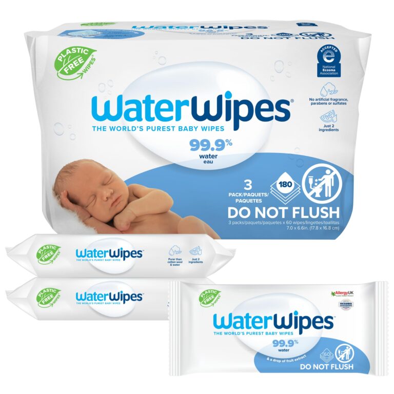 WaterWipes Original Baby Wipes – Pack of 2