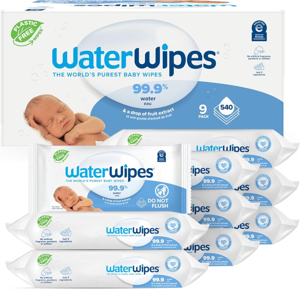 WaterWipes Original Baby Wipes – Pack of 2