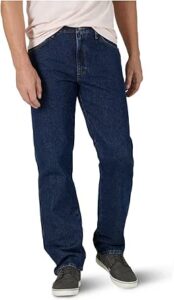Wrangler Authentics Men’s Classic Regular Fit Jean – Color: Navy Blue, Size: Small