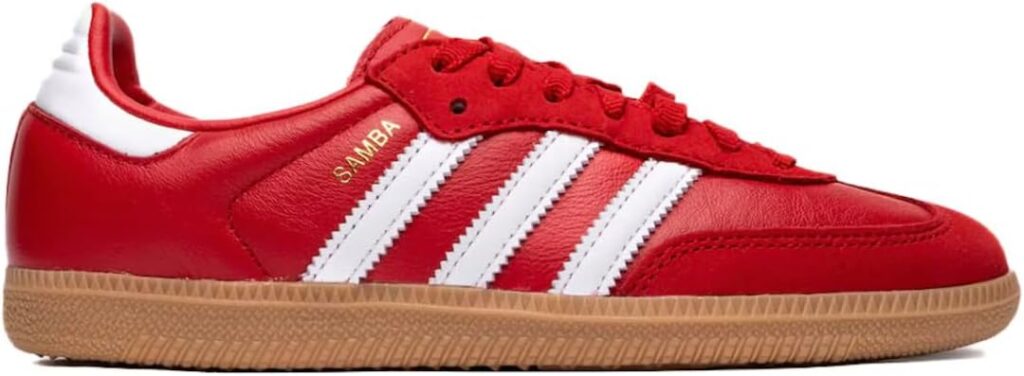 adidas Samba OG – Color: Red, Size: US 13