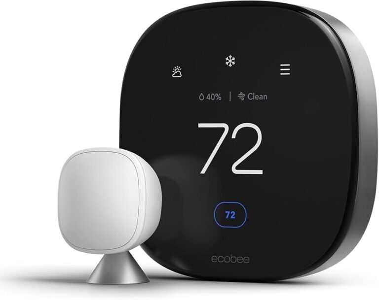 ecobee Smart Thermostat Premium – Black