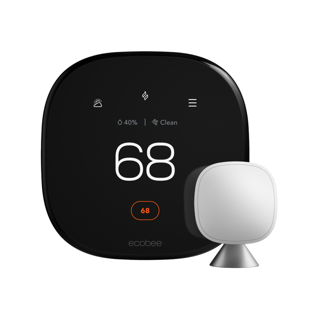 ecobee Smart Thermostat Premium – Black