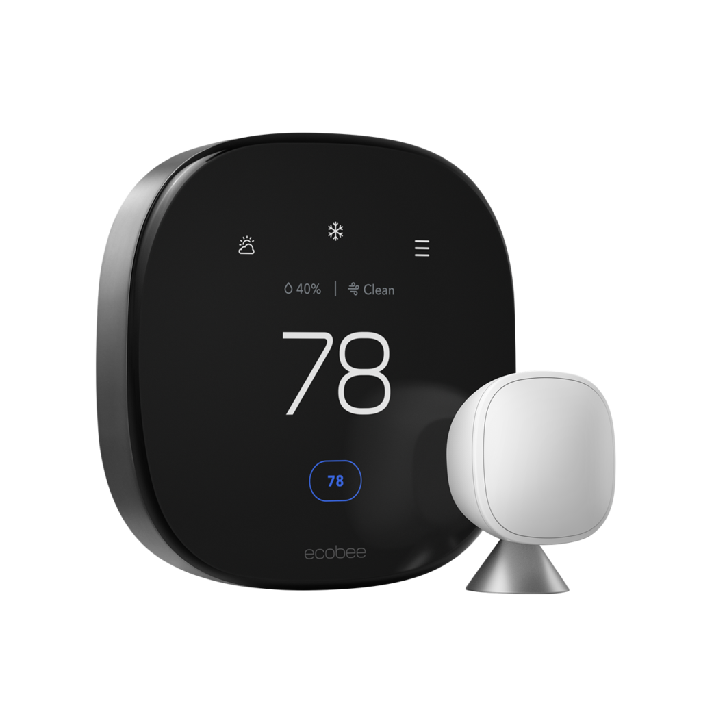 ecobee Smart Thermostat Premium – Black