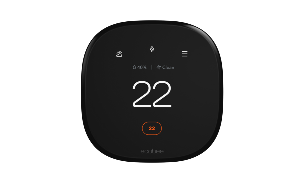 ecobee Smart Thermostat Premium – Black